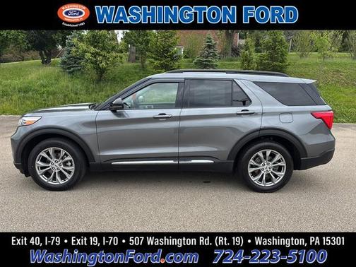 Carbonized Gray Metallic 2022 Ford Explorer XLT