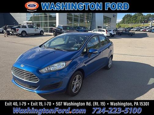 Lightning Blue 2019 Ford Fiesta SE