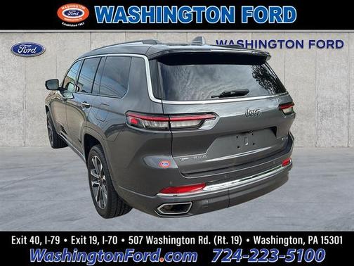 Baltic Gray Metallic Clearcoat 2023 Jeep Grand Cherokee L Overland