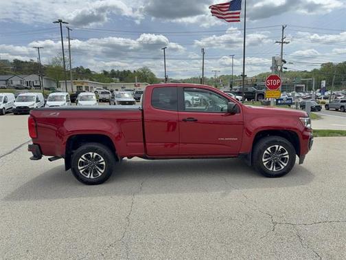 Cherry Red Tintcoat 2021 Chevrolet Colorado Z71