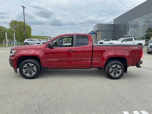 Cherry Red Tintcoat 2021 Chevrolet Colorado Z71