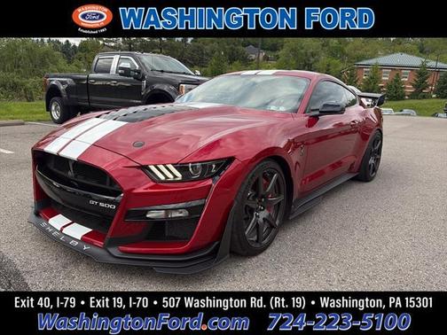 Rapid Red Metallic Tinted Clearcoat 2020 Ford Shelby GT500 Base