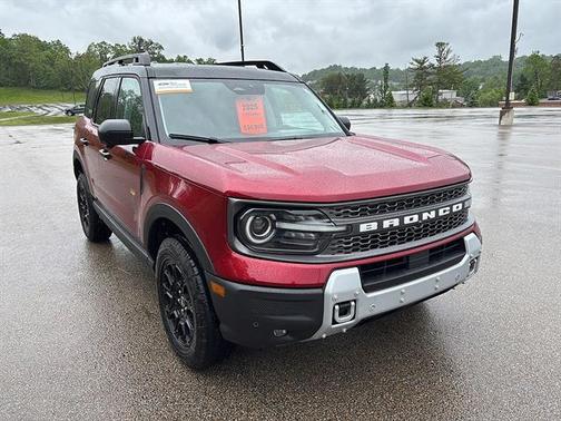 Ruby Red Metallic Tinted Clearcoat 2025 Ford Bronco Sport Badlands