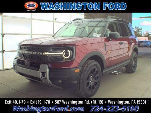 Ruby Red Metallic Tinted Clearcoat 2025 Ford Bronco Sport Badlands