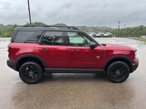 Ruby Red Metallic Tinted Clearcoat 2025 Ford Bronco Sport Badlands