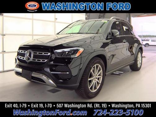 Black 2025 Mercedes-Benz GLE 350 4MATIC
