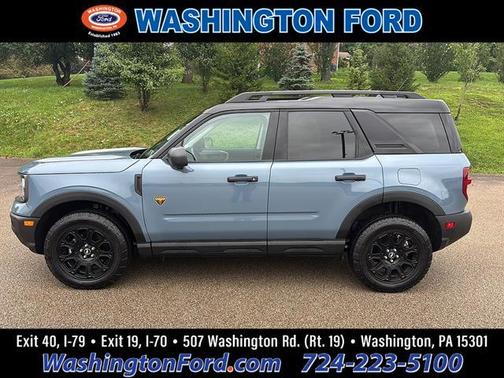 GRAY 2025 Ford Bronco Sport Badlands