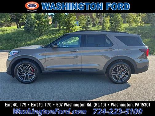 Marsh Gray 2026 Ford Explorer ST