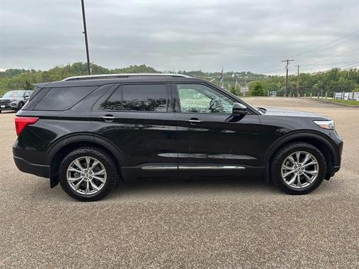 Agate Black 2021 Ford Explorer Limited