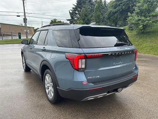 Vapor Blue Metallic 2026 Ford Explorer Active