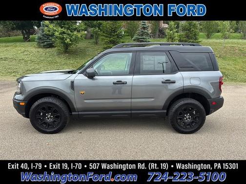 GRAY 2025 Ford Bronco Sport Badlands