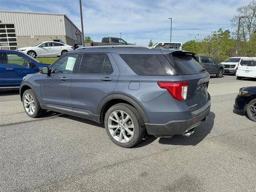 Infinite Blue Metallic Tinted Clearcoat 2021 Ford Explorer Platinum