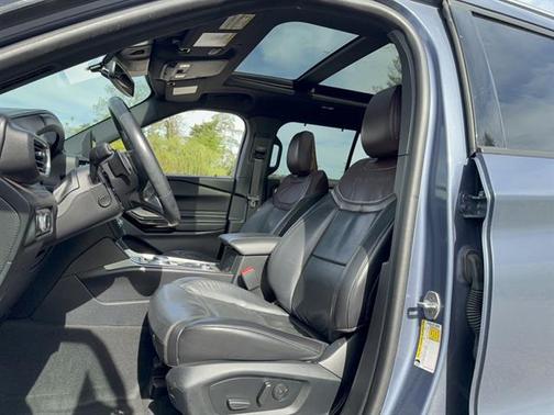 Infinite Blue Metallic Tinted Clearcoat 2021 Ford Explorer Platinum