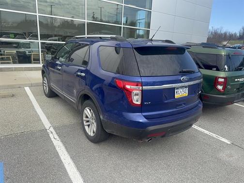 Deep Impact Blue Metallic 2015 Ford Explorer XLT