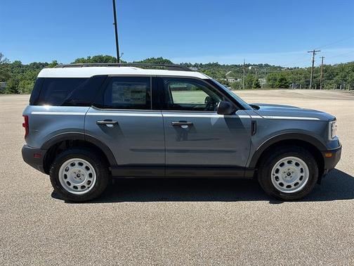 Azure Gray Metallic Tri-Coat 2026 Ford Bronco Sport Heritage