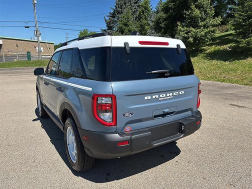 Azure Gray Metallic Tri-Coat 2026 Ford Bronco Sport Heritage