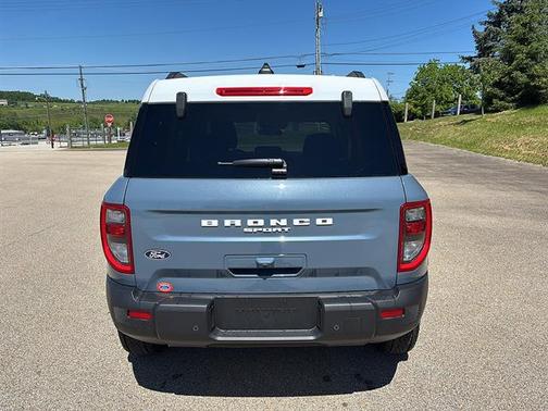 Azure Gray Metallic Tri-Coat 2026 Ford Bronco Sport Heritage