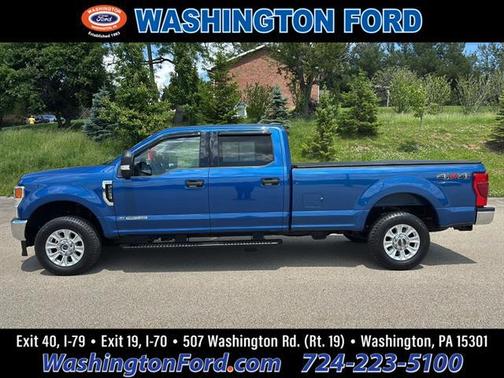 Atlas Blue 2022 Ford F-250 XLT