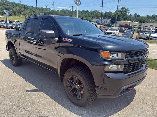 Black 2021 Chevrolet Silverado 1500 Custom Trail Boss