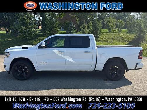 Bright White Clearcoat 2020 RAM 1500 Big Horn/Lone Star