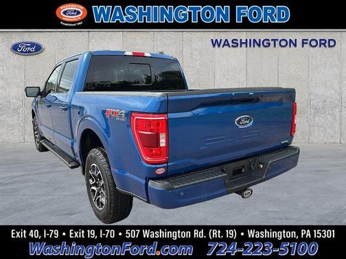 Atlas Blue Metallic 2023 Ford F-150 XLT