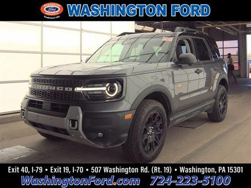 GRAY 2025 Ford Bronco Sport Badlands