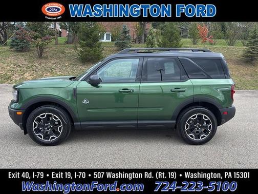 Eruption Green Metallic 2025 Ford Bronco Sport Outer Banks
