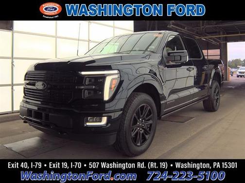 Antimatter Blue 2024 Ford F-150 Platinum