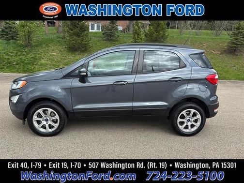 Smoke Metallic 2022 Ford EcoSport SE