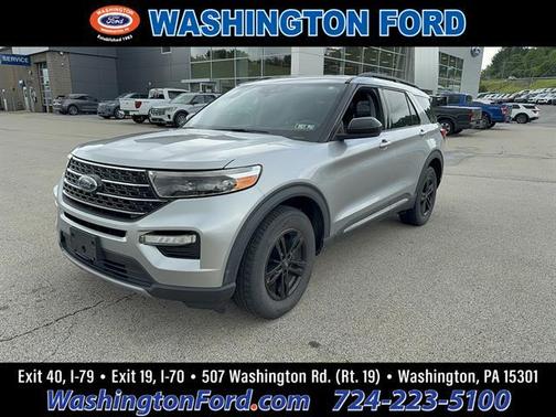 Iconic Silver Metallic 2020 Ford Explorer XLT