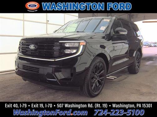 Agate Black 2025 Ford Expedition Platinum