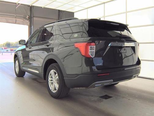 Forged Green Metallic 2023 Ford Explorer XLT