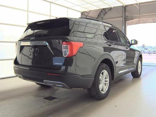 Forged Green Metallic 2023 Ford Explorer XLT