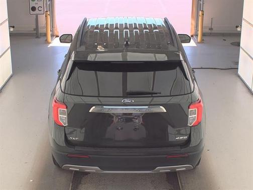 Forged Green Metallic 2023 Ford Explorer XLT