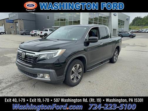 Crystal Black Pearl 2018 Honda Ridgeline RTL-E