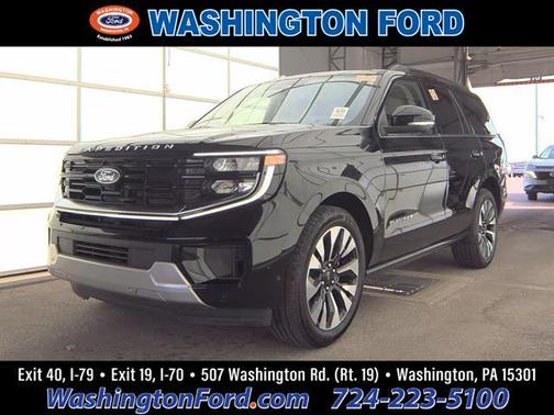 Agate Black 2025 Ford Expedition Platinum