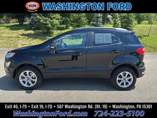 Shadow Black 2022 Ford EcoSport SE