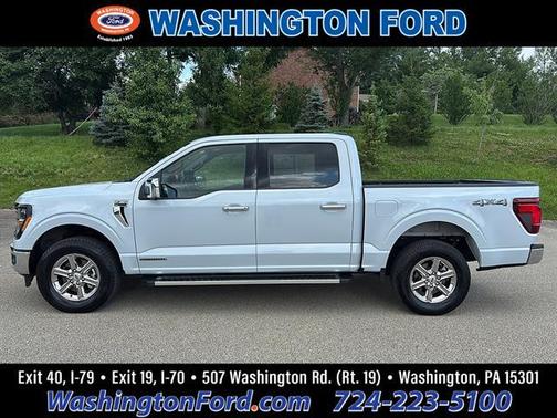 Space White Metallic 2025 Ford F-150 XLT