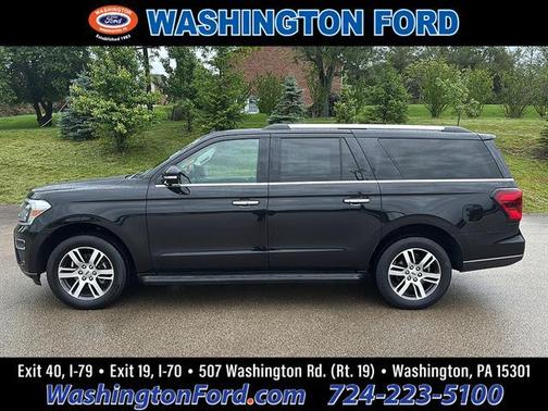 Agate Black Metallic 2024 Ford Expedition Max Limited