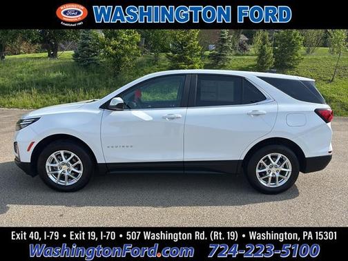 Summit White 2022 Chevrolet Equinox 1LT