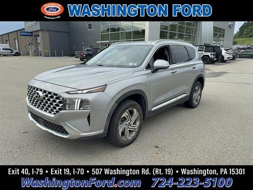 Shimmering Silver 2021 Hyundai SANTA FE SEL 2.4