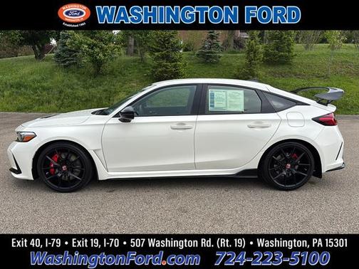 Championship White 2025 Honda Civic Type R Type R