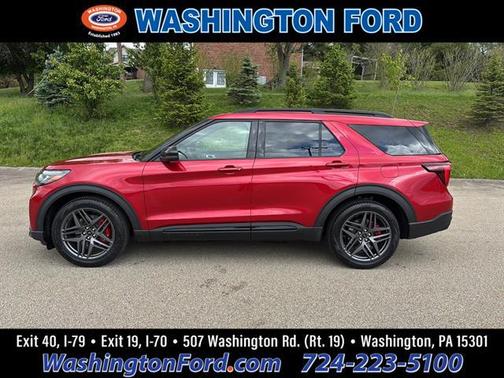 Rapid Red Metallic Tinted Clearcoat 2026 Ford Explorer ST