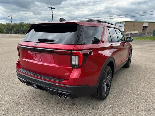 Rapid Red Metallic Tinted Clearcoat 2026 Ford Explorer ST