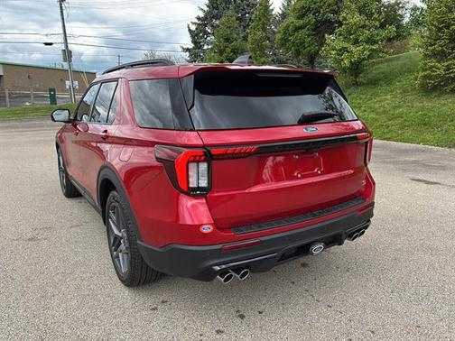 Rapid Red Metallic Tinted Clearcoat 2026 Ford Explorer ST