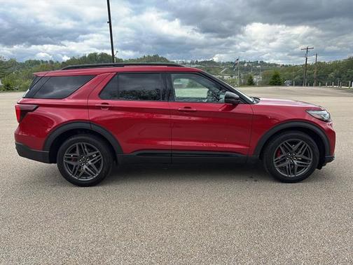Rapid Red Metallic Tinted Clearcoat 2026 Ford Explorer ST