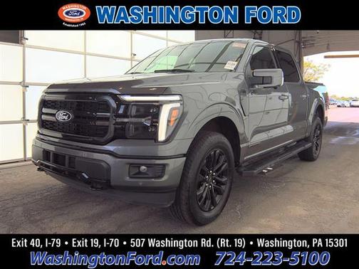 Gray 2025 Ford F-150 Lariat
