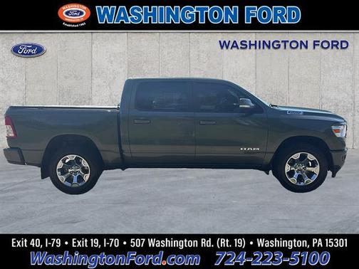 Olive Green Pearlcoat 2020 RAM 1500 Big Horn/Lone Star