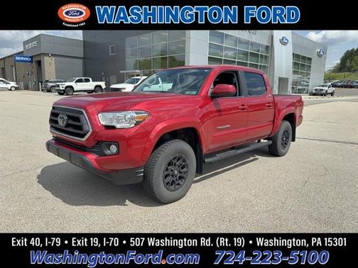 Barcelona Red Metallic 2021 Toyota Tacoma SR5