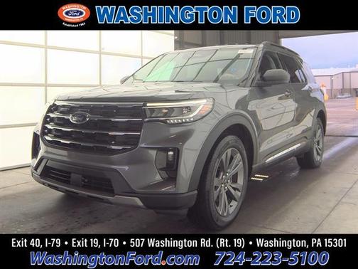 Carbonized Gray 2025 Ford Explorer Active